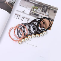 Basic style pearl tie (1