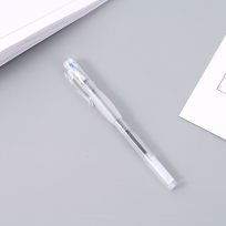 Clear thin gel pen 0.5 mm (