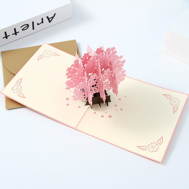 The cherry blossom set card kit