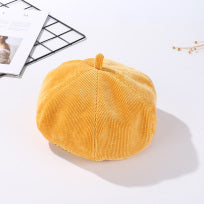 Embroidery beret hat for children (c