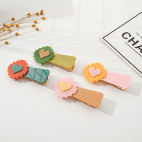 Cute hairpins at that age