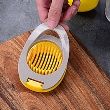 Multi-functional egg cutter