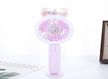 Light pink portable fan