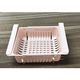 Removable refrigerator storage basket