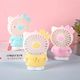 Cartoon light holder fan