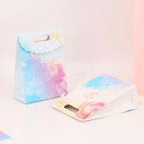 Vertical watercolor gift bag