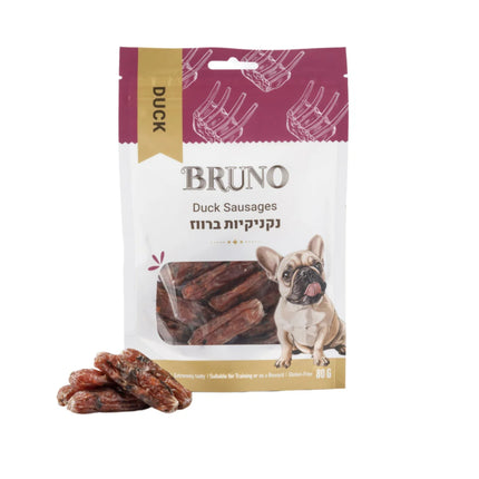 Dogs Snacks Duck & Spinach Sausages