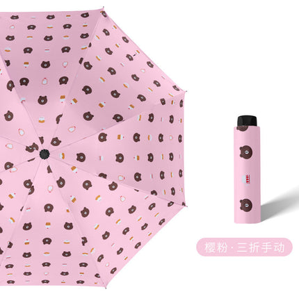 Fully automatic bear umbrella