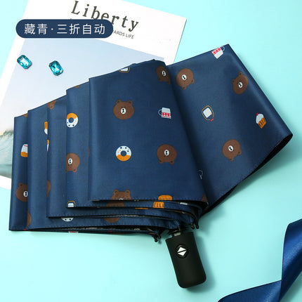 Fully automatic bear umbrella