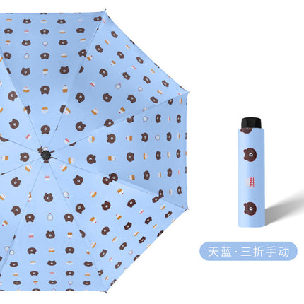 Fully automatic bear umbrella