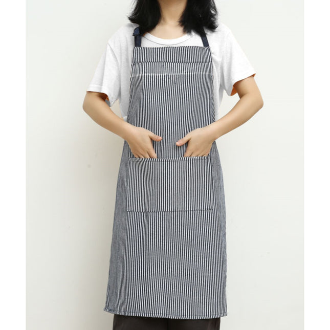 Denim Halter Apron