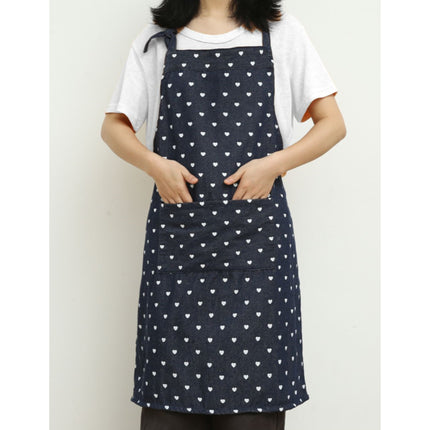 Denim Halter Apron