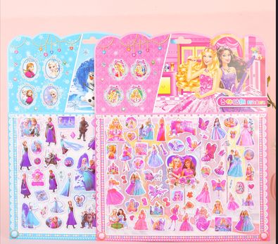 Princess kids stickers