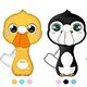 Portable penguin fan