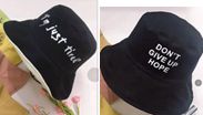 Black Bucket Hat