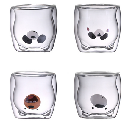 גביע זכוכית פנדה 300 מ"ל