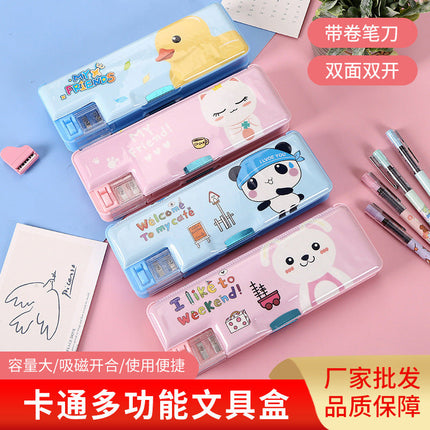 Pencil Case With Pencil And Sharpener