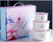 Set Of 3 Ceramic Box