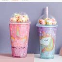 Unicorn Plastic Cup 500 Ml