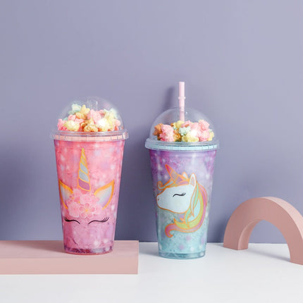 Unicorn Plastic Cup 500 Ml