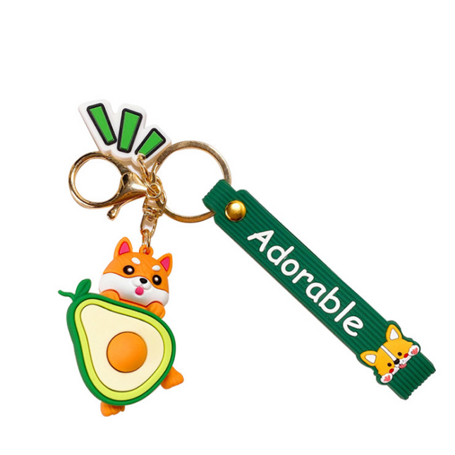 מחזיק מפתחות לדמות בעלי חיים