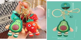 מחזיק מפתחות פירות