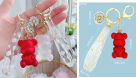 מחזיק מפתחות דוב