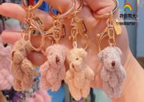 מחזיק מפתחות של דוב פרוותי