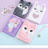 A6 Furry Notebook
