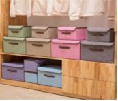 Fabric Storage For The 38/25/25 Closet