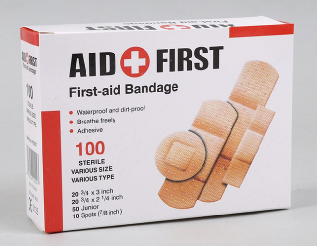 פלסטרים 100 יחידות