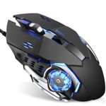 Blue Integrated Gaming Mouse
