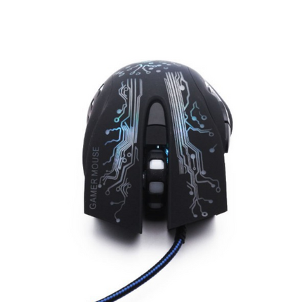 A Multi-Colored Gaming Mouse