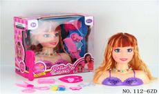 בובת ראש לילדות כולל אביז