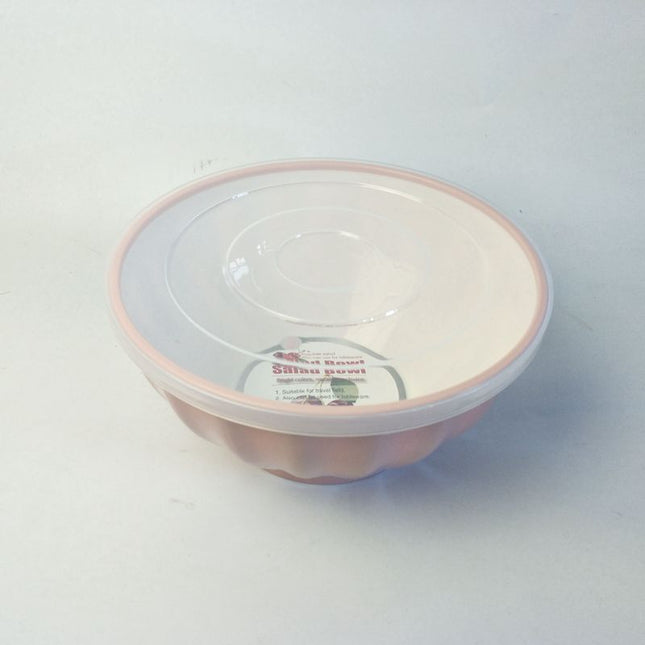 Plastic Bowl With Lid 1500M