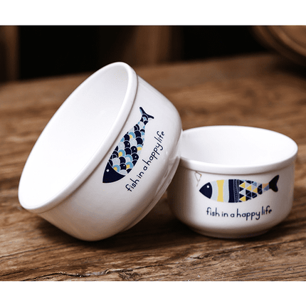 Set Of 3 Ceramic Bowls 300/500