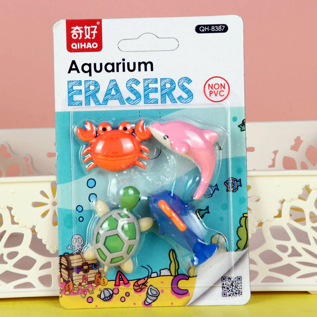 Animal Eraser Set