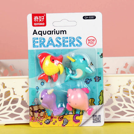 Animal Eraser Set