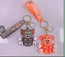 Tom And Jerry Keychain