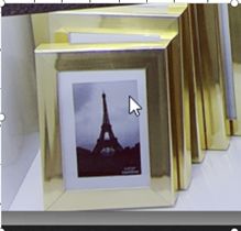 מסגרת תמונה A4 זהב