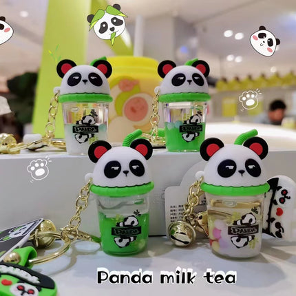 Panda Flask Keychain