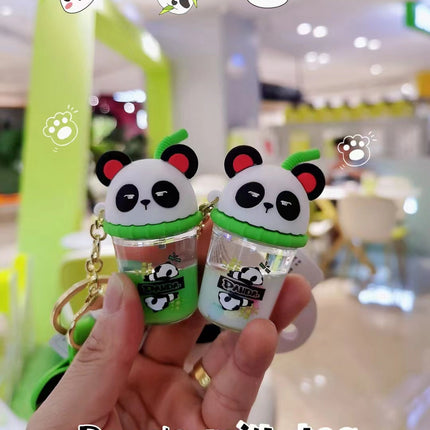 Panda Flask Keychain