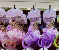 Rabbit Vial Key Chain