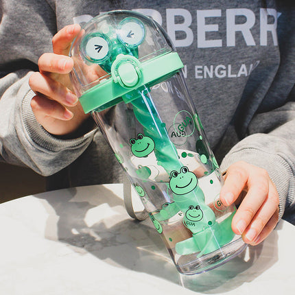 Plastic Bottle With Straw 500 Ml