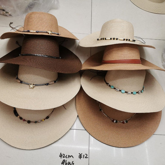 Wide-Brimmed Summer Hat