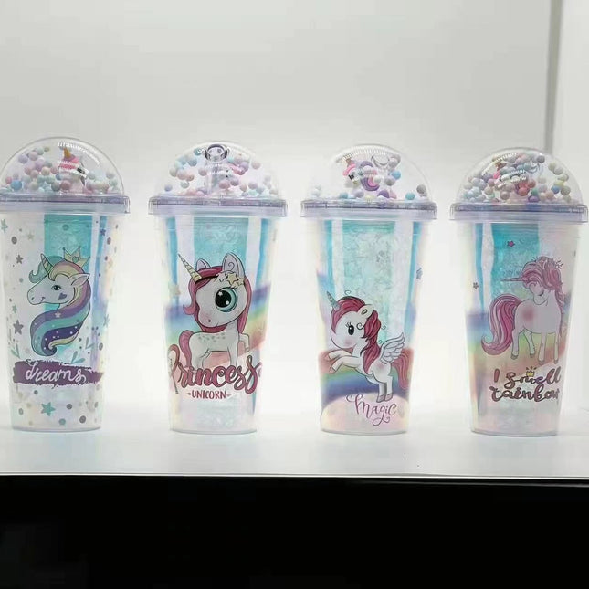 Unicorn Plastic Cup 500Ml