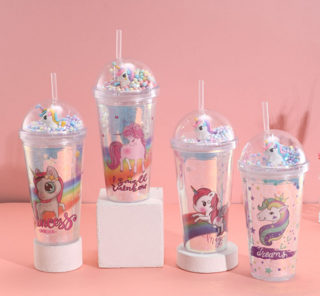 Unicorn Plastic Cup 500Ml