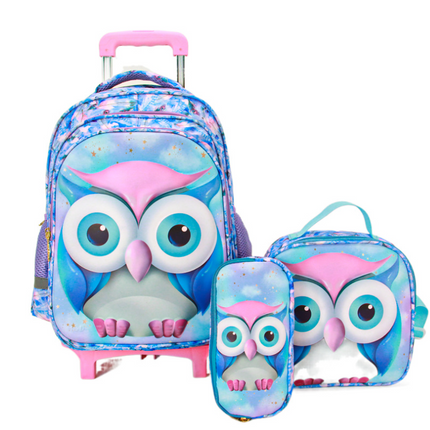 Durable 3-Piece Backpack Set