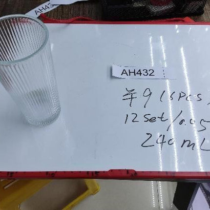 גביע זכוכית 6 יחידות