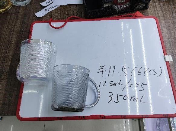 Glass Cup 6 Pcs